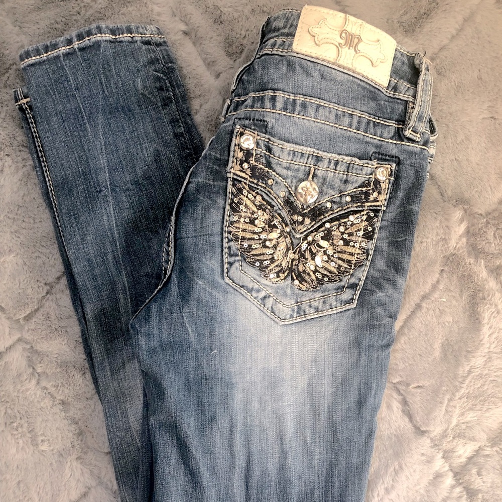 Miss Me Size 26 standard skinny jeans💎